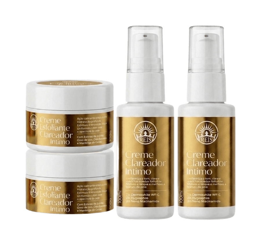 Combo 2 Clareador e Esfoliante Niccole Reis