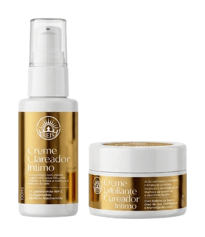 Combo Clareador e Esfoliante Niccole Reis